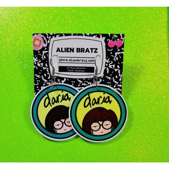 Alien Bratz Jewelry - Daria Earrings